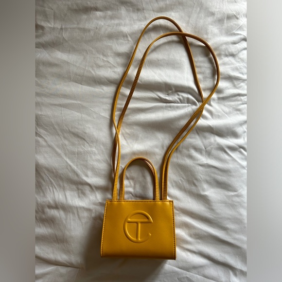 YELLOW SMALL TELFAR - Picture 4 of 10